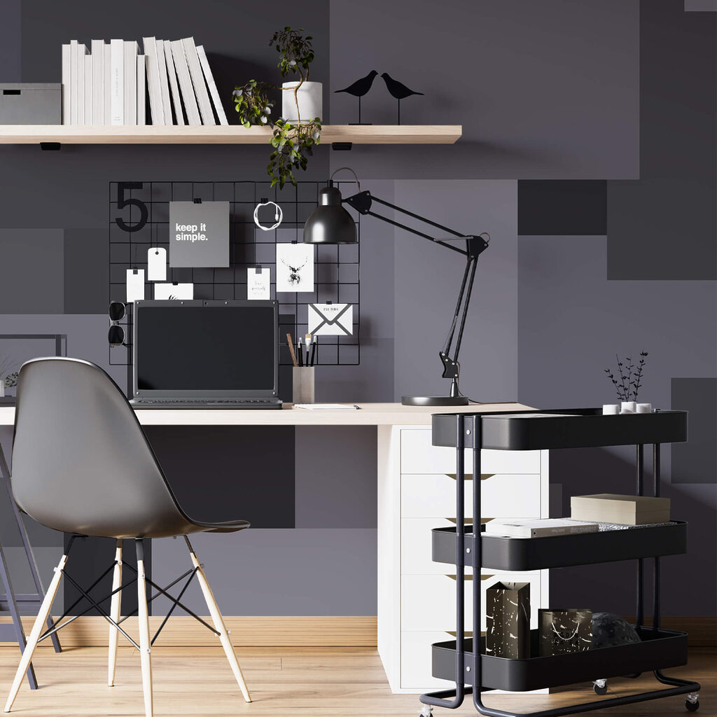 Carrés gris empilés Carrés gris empilés