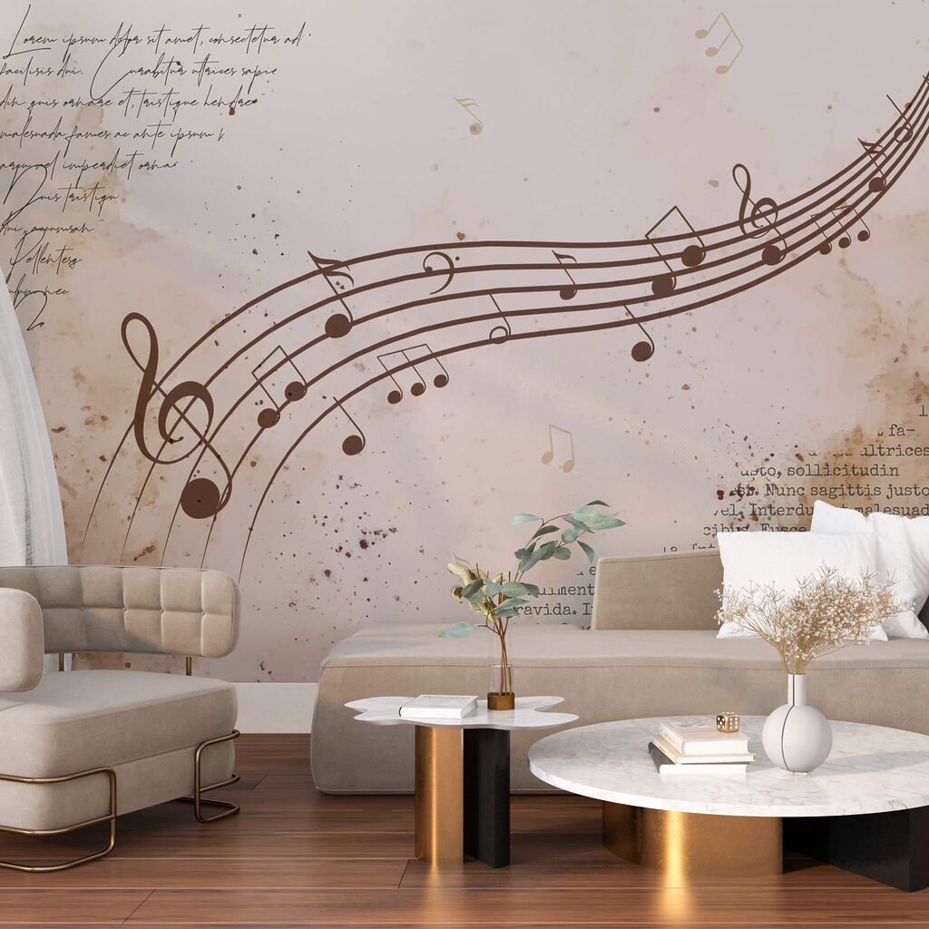 Notes de musique sur une partition