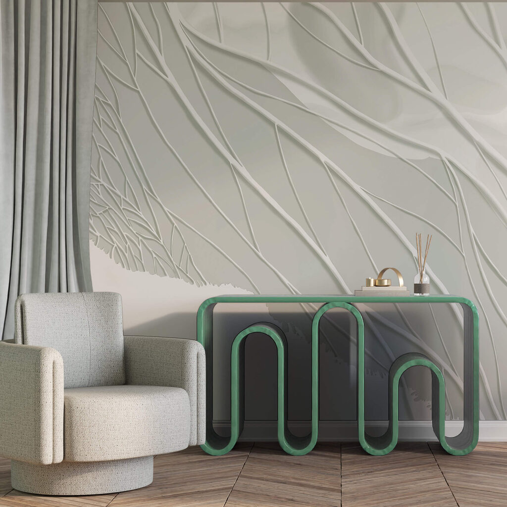 Fond blanc avec lignes