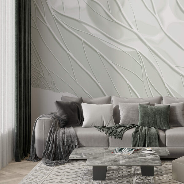 Fond blanc avec lignes