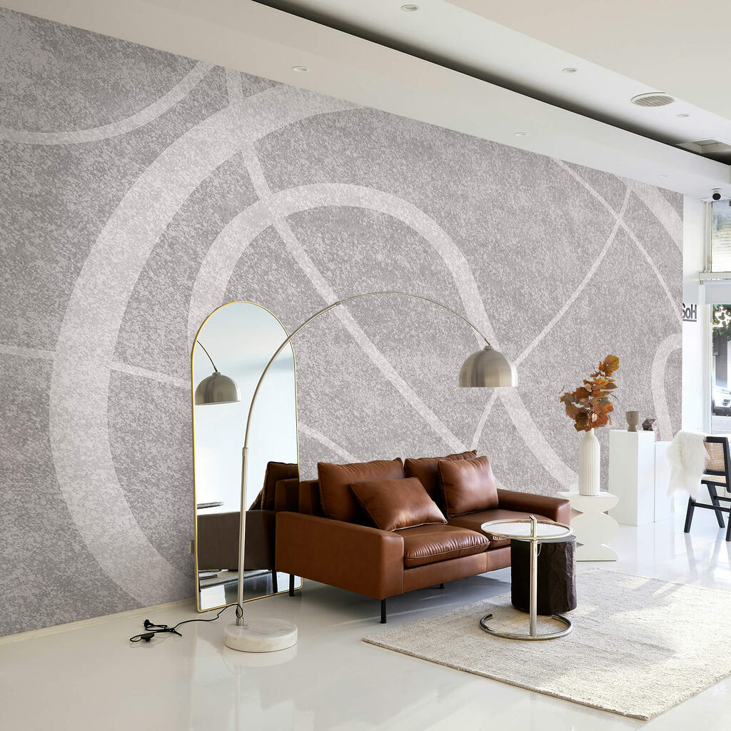 Motif abstrait gris et blanc Motif abstrait gris et blanc