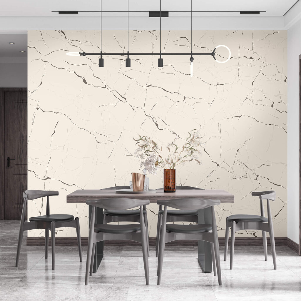 Surface blanche avec des fissures Surface blanche avec des fissures