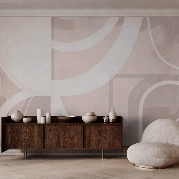 Formes abstraites aux couleurs pastel douces Formes abstraites aux couleurs pastel douces