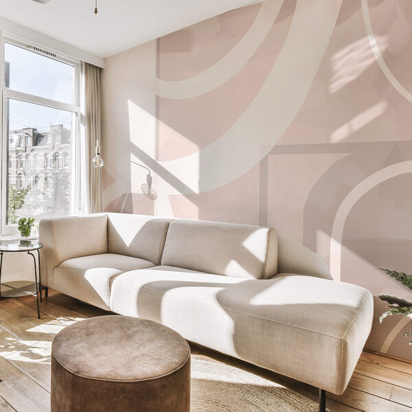 Formes abstraites aux couleurs pastel douces Formes abstraites aux couleurs pastel douces