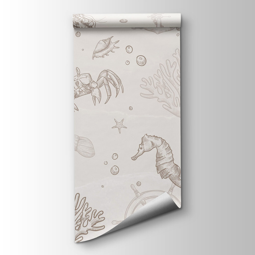 Pattern of sea creatures Pattern of sea creatures