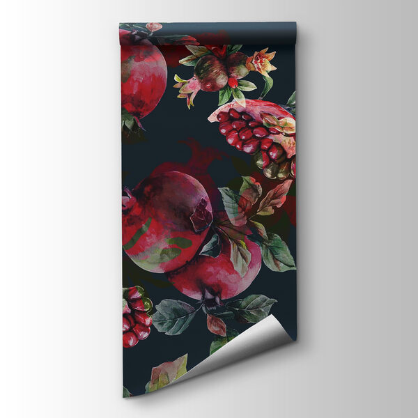 Pattern of pomegranates and flowers Pattern of pomegranates and flowers