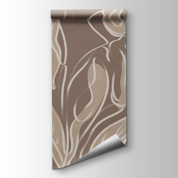 Soft organic shapes in neutral tones