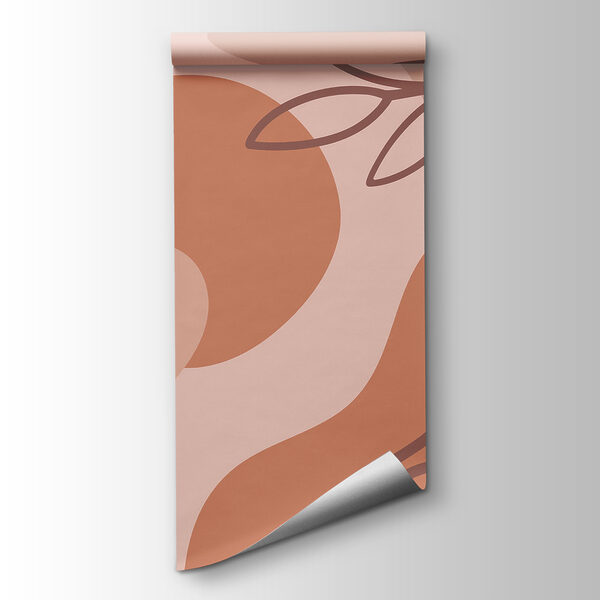 Abstract shapes in earthy tones Abstract shapes in earthy tones