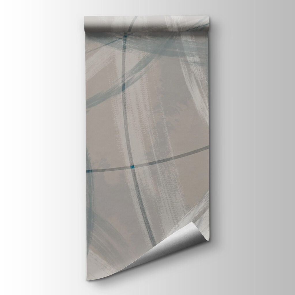 Grey and white background with circles and lines