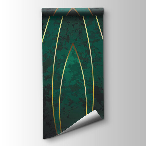 Waves of color and texture combine