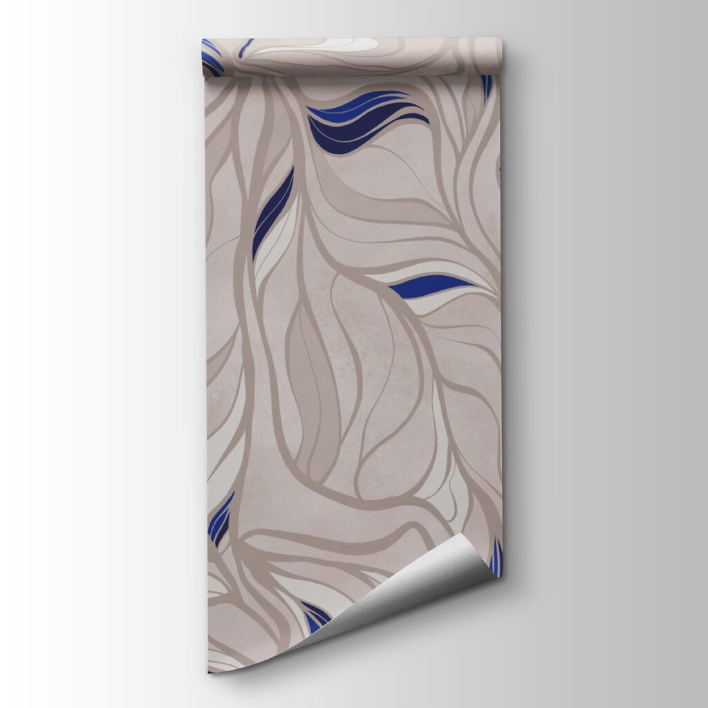 Pattern of blue and white lines Pattern of blue and white lines