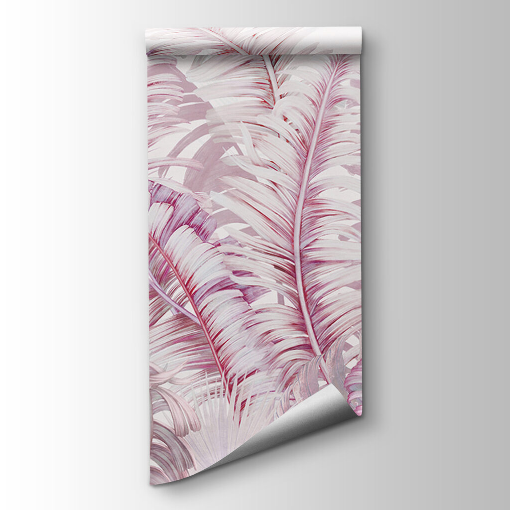 Soft pink foliage in gentle hues Soft pink foliage in gentle hues