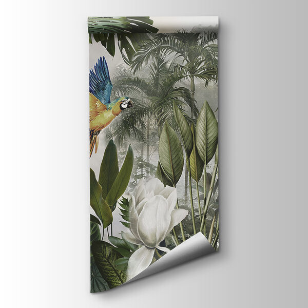 Group of birds in a forest Group of birds in a forest