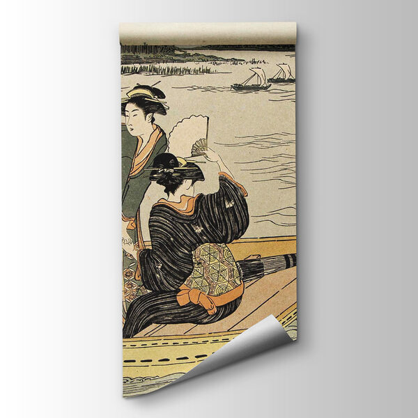 Group of women in a boat