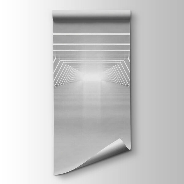 A white room with lights A white room with lights