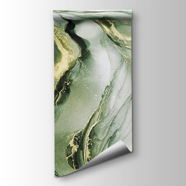 A close up of a painting A close up of a painting