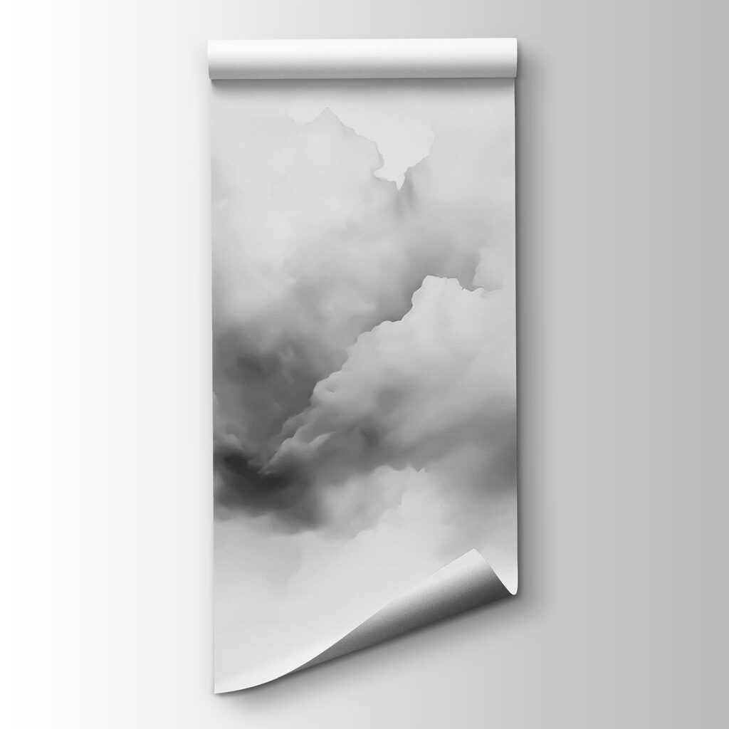 Black and white cloud Black and white cloud