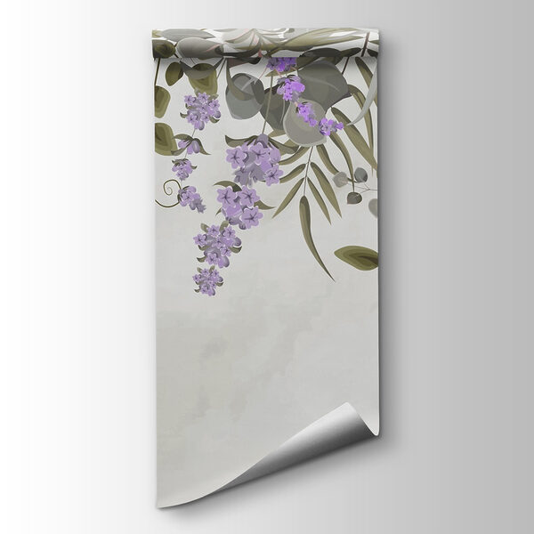 Delicate blossoms and lush greenery