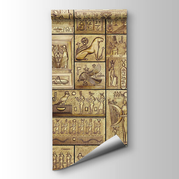 Collage of ancient egyptian symbols
