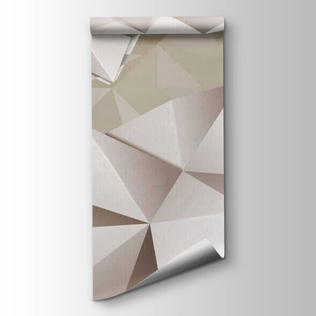 White and grey polygonal pattern White and grey polygonal pattern
