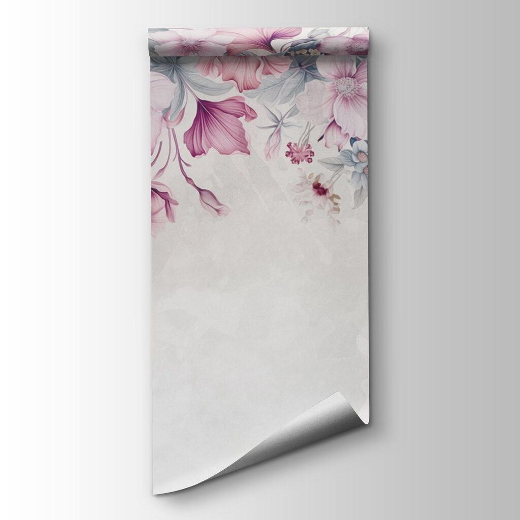 Floral elegance in soft pastels Floral elegance in soft pastels