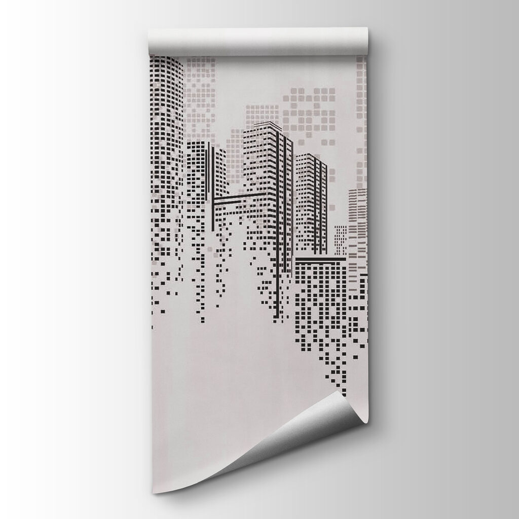 City skyline with many buildings City skyline with many buildings