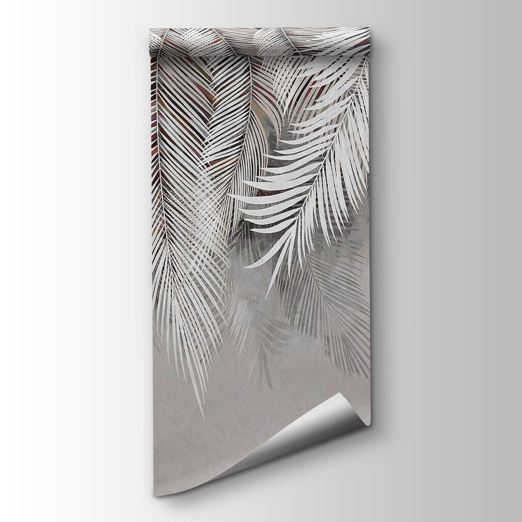 White feather on a gray surface White feather on a gray surface