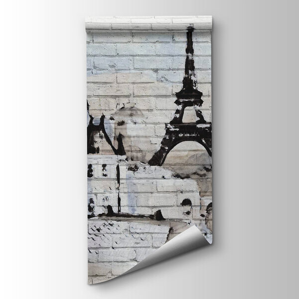 Painting of a city Painting of a city