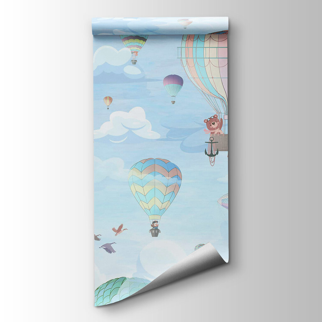 Pattern of hot air balloons Pattern of hot air balloons