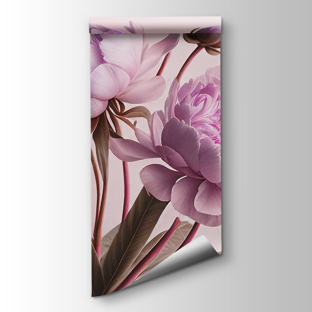 Elegant pink peonies in soft bloom Elegant pink peonies in soft bloom