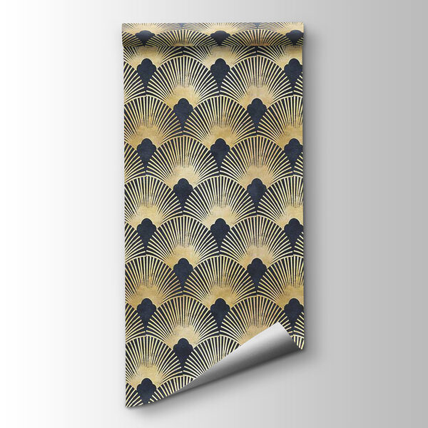 Elegant symmetrical art deco pattern