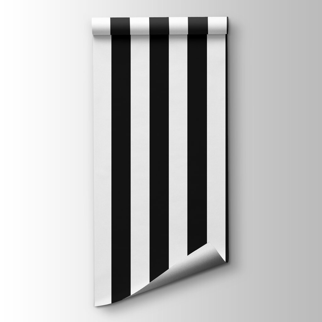 Black and white striped background