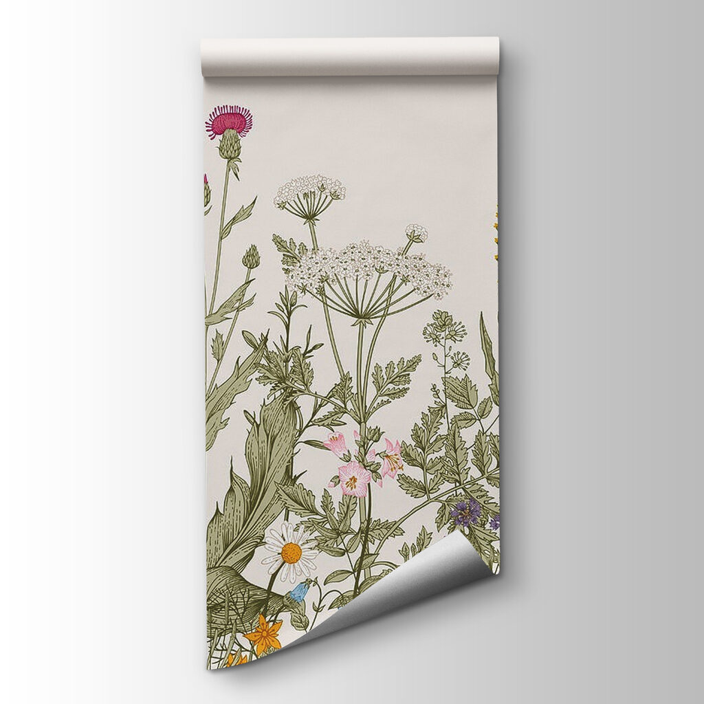 Row of flowers and plants Row of flowers and plants