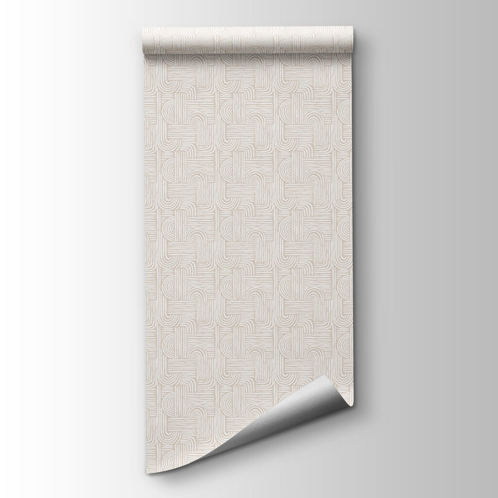 White and red pattern