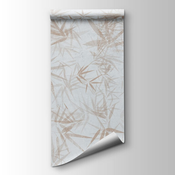 White surface with brown leaves White surface with brown leaves