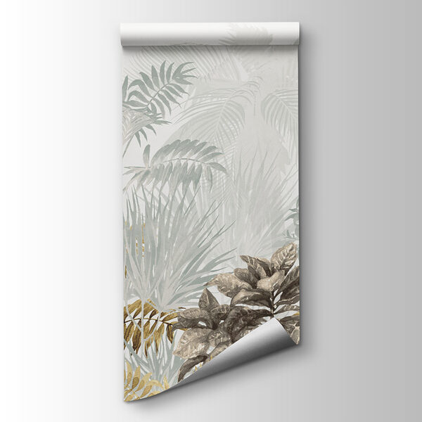 Group of plants with leaves Group of plants with leaves