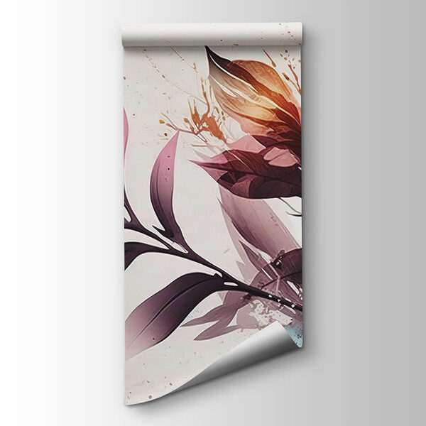 Vibrant foliage in soft pastel hues Vibrant foliage in soft pastel hues