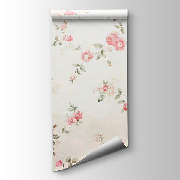 Floral pattern on a wall Floral pattern on a wall