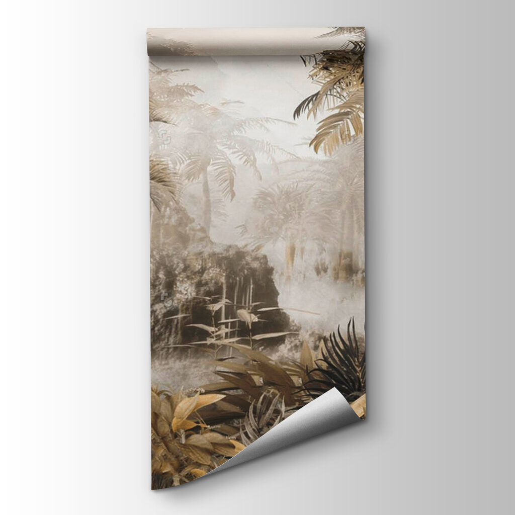 Painting of a forest