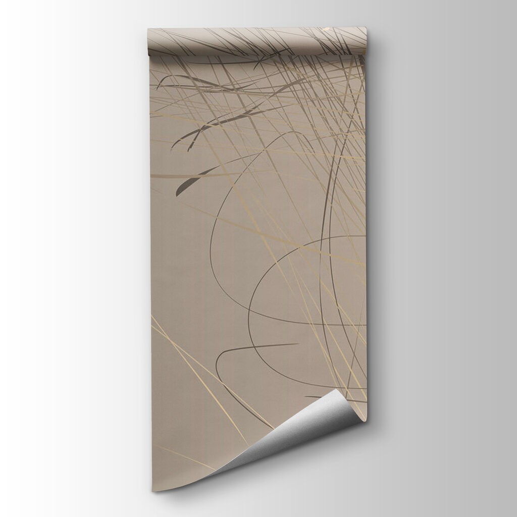 Abstract lines on a soft background