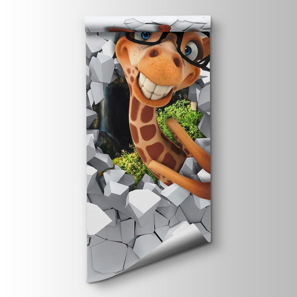 Giraffe cartoon character in glasses Giraffe cartoon character in glasses