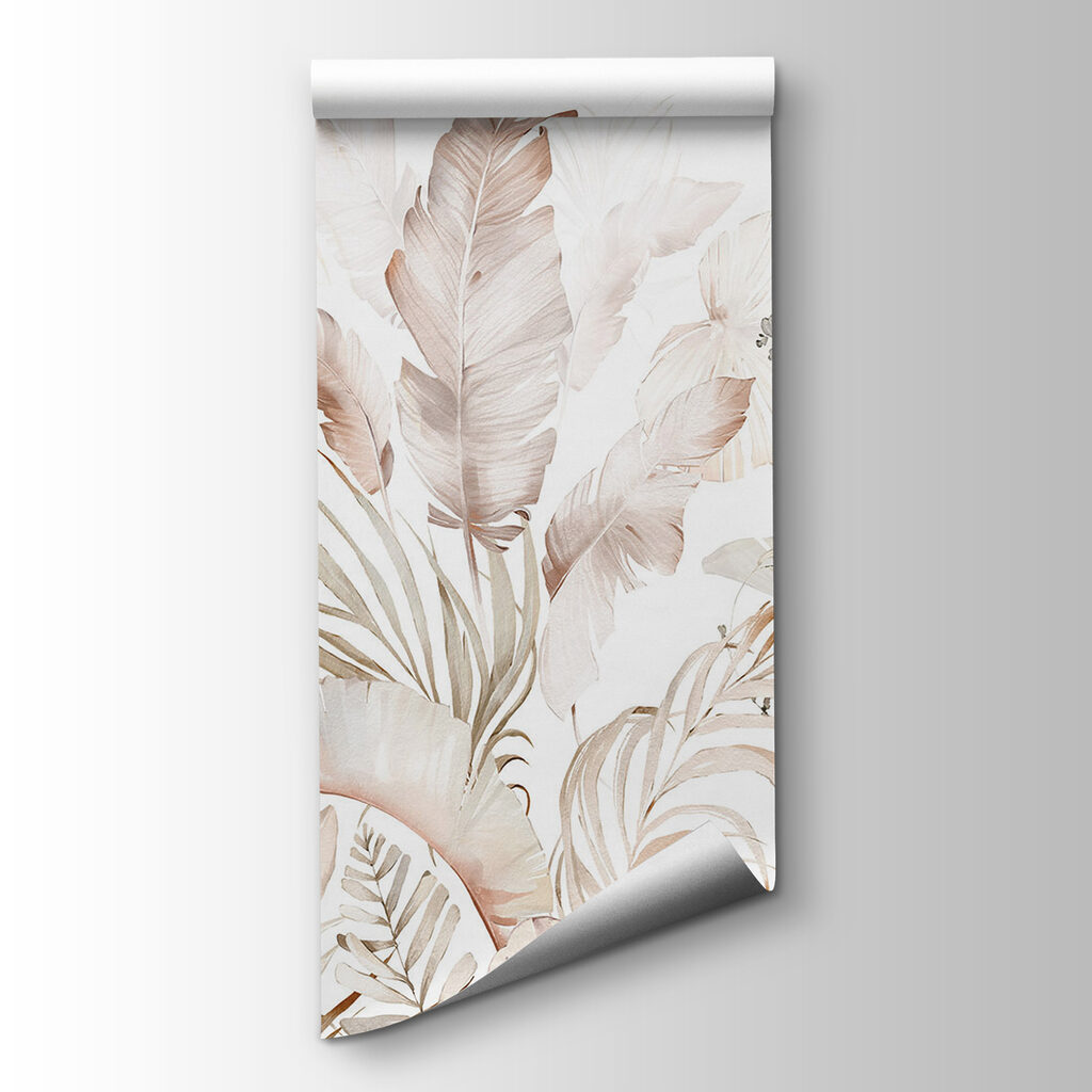 Elegant botanical elements in soft hues Elegant botanical elements in soft hues
