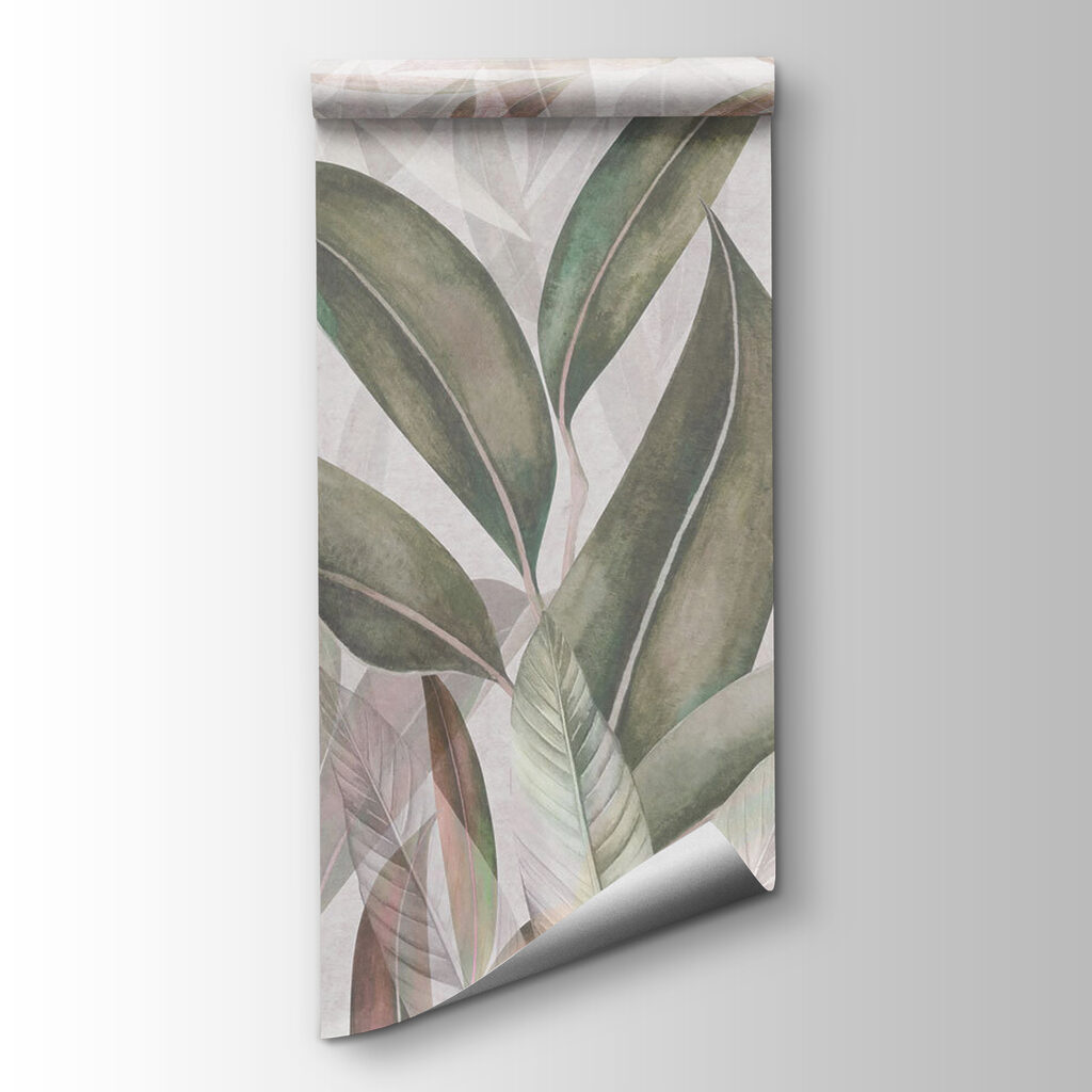 Elegant foliage in soft colors