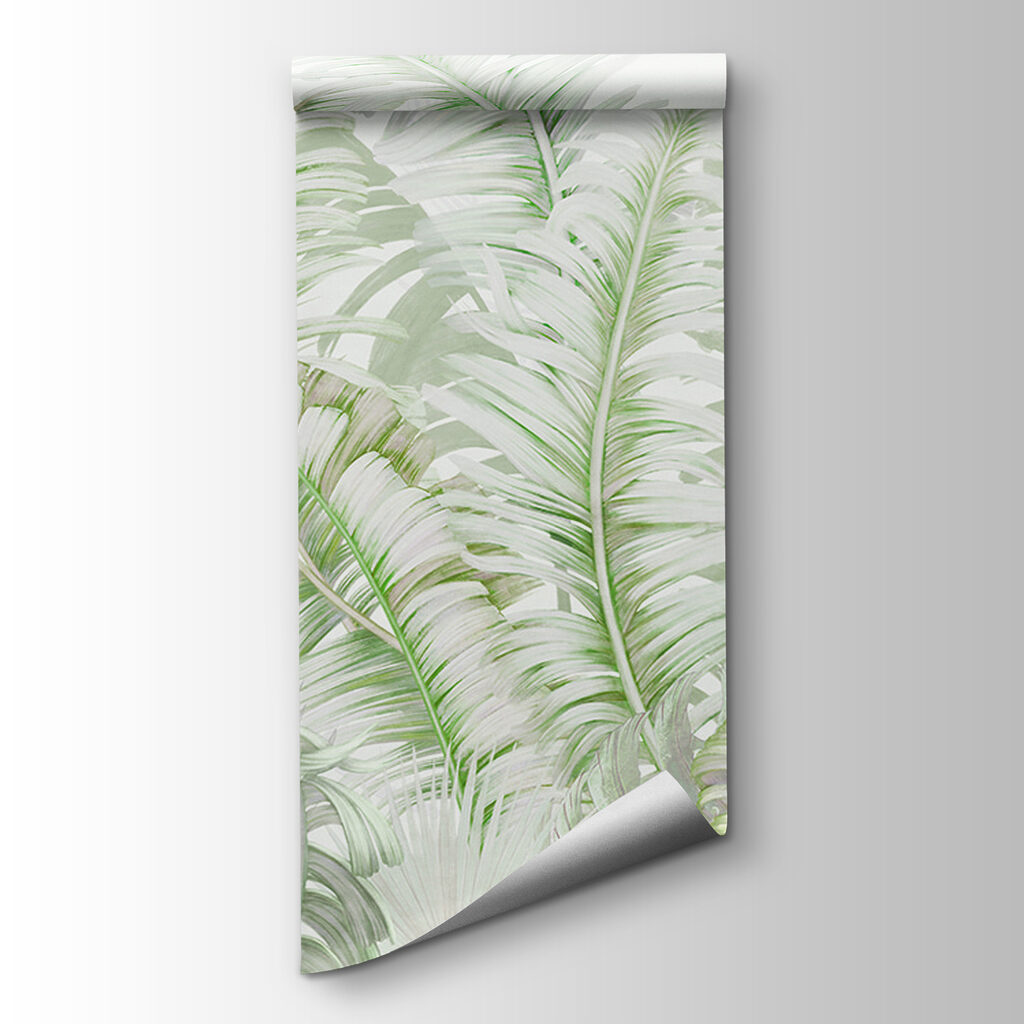 Lush green leaves in harmony Lush green leaves in harmony