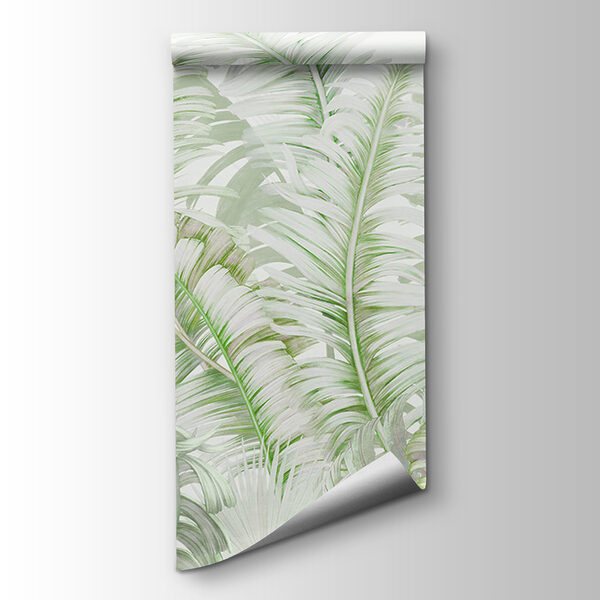 Lush green leaves in harmony Lush green leaves in harmony