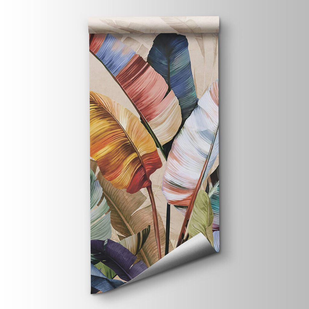 Group of colorful leaves Group of colorful leaves