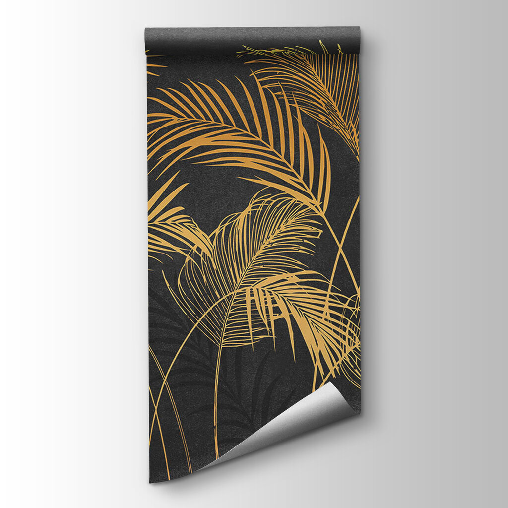 Group of palm leaves