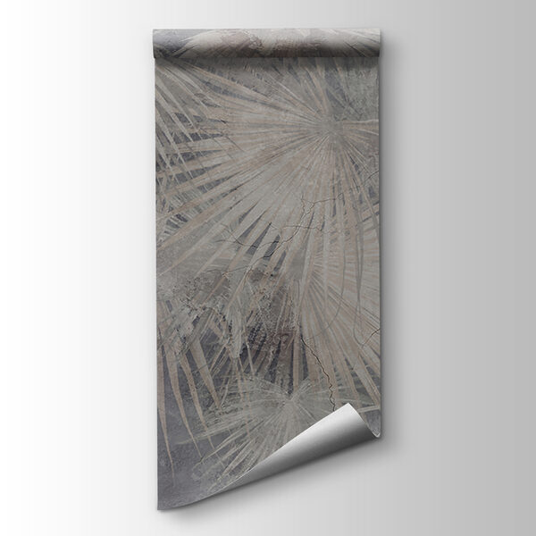 Wallpaper with palm leaves Wallpaper with palm leaves