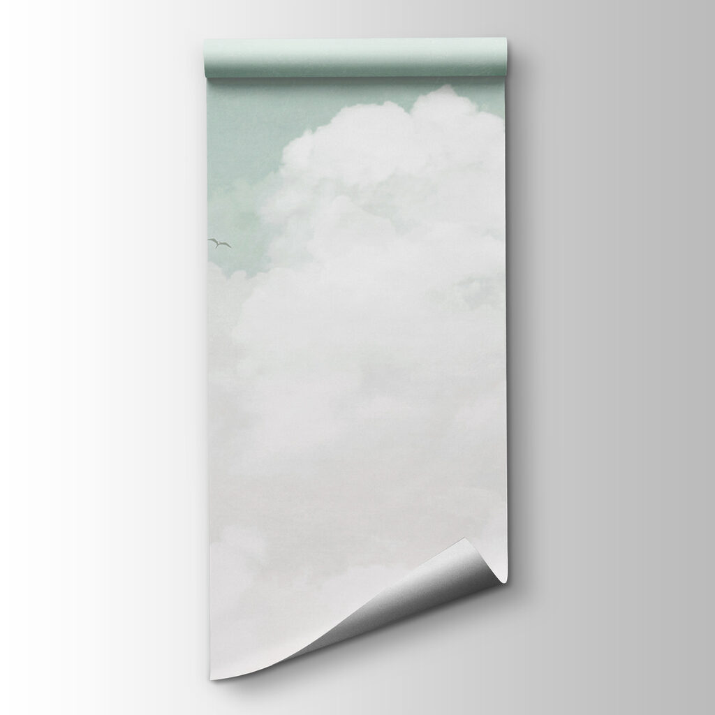 A white clouds in the sky A white clouds in the sky