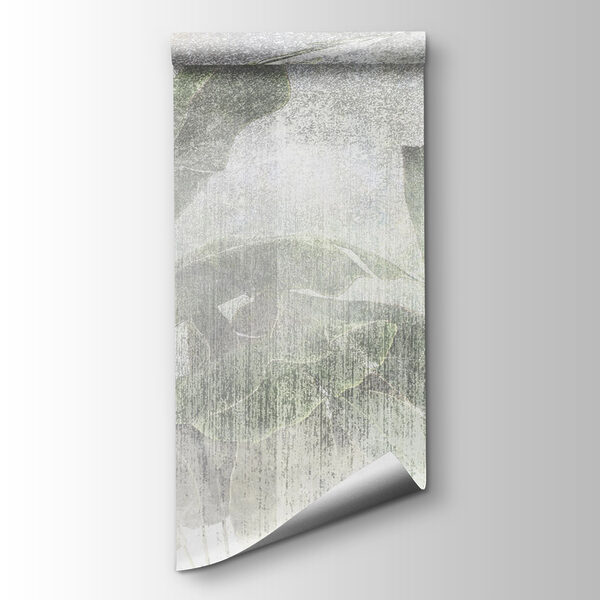 Soft leaves in muted tones